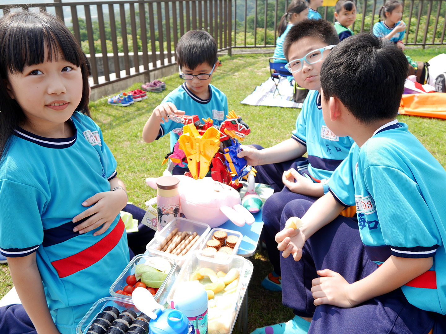 Children having fun