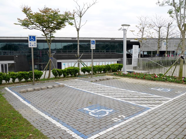 園區身心障礙2格免費車位