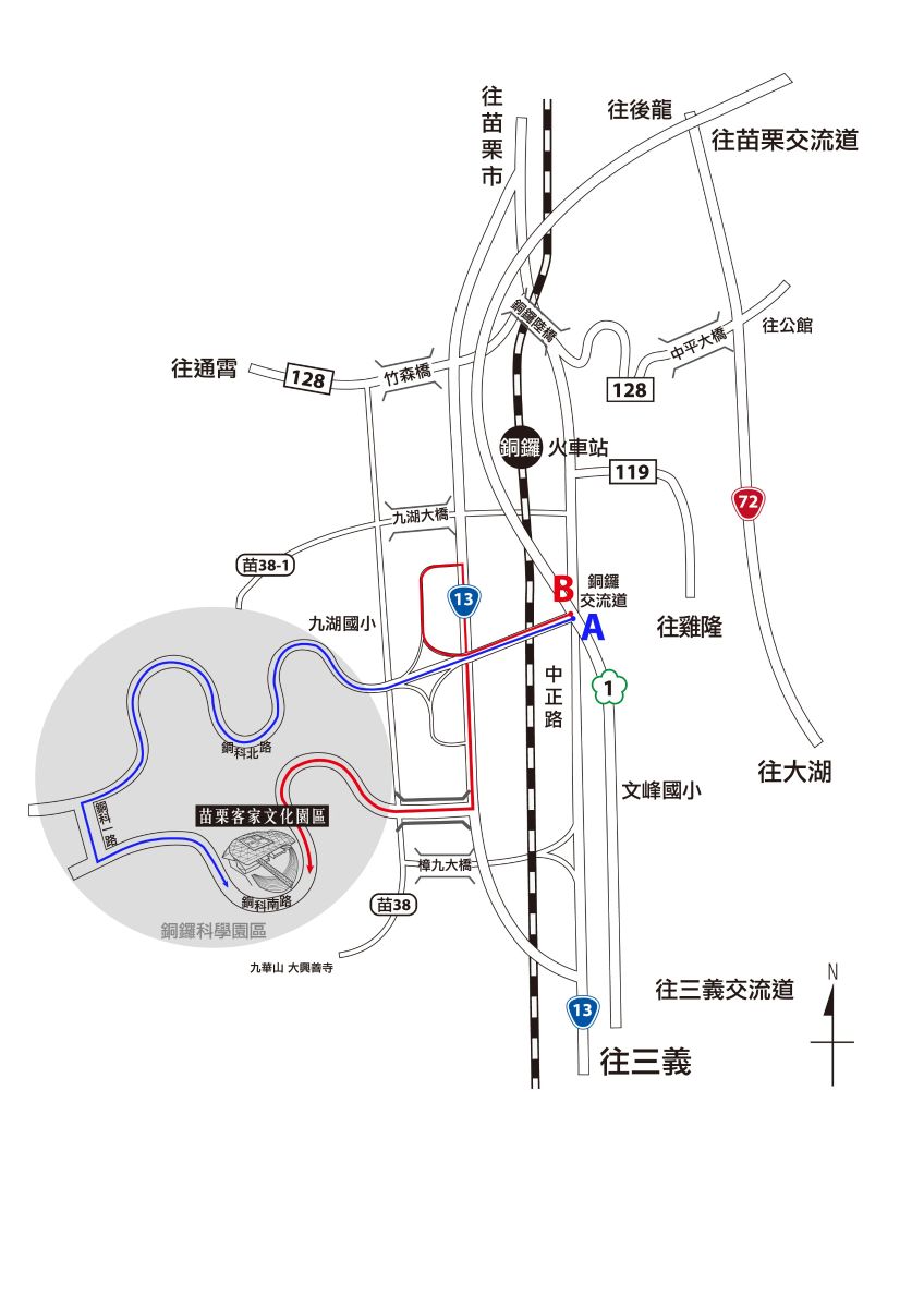 2016客家桐花祭-map