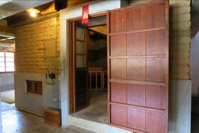 菸葉乾燥室入口