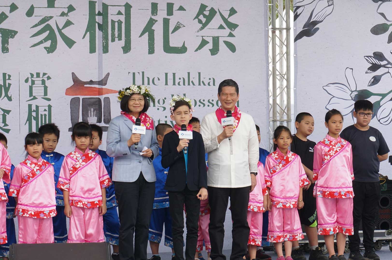 This marks the second time for President Tsai to officiate the ritual during the festival’s opening ceremony since 2017.