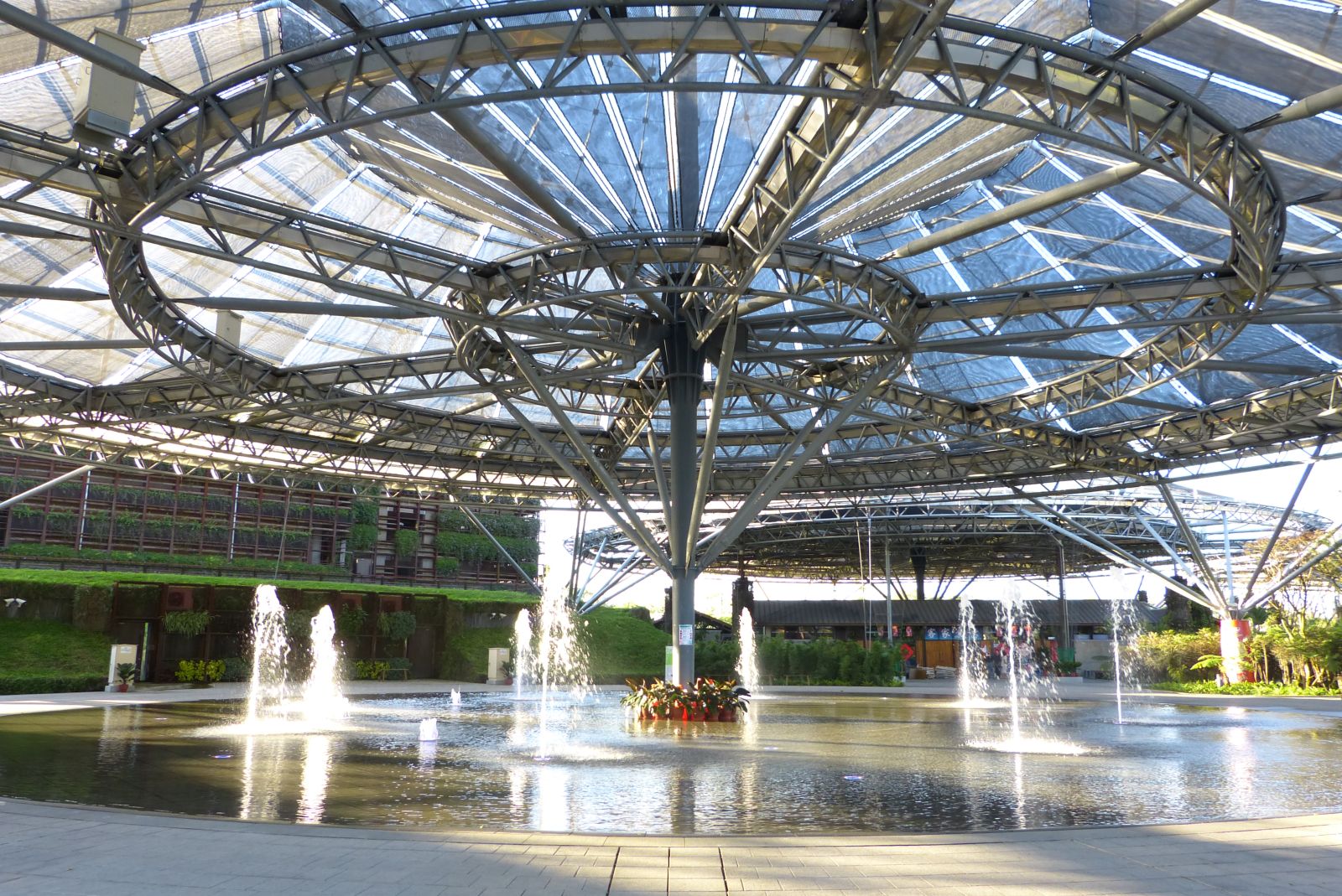 噴泉廣場舞台噴泉特寫